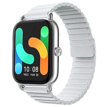 smart saat: Kateqoriya: Smart saatlar Brend: Haylou Model: RS4 Plus Silver — 1