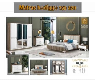 spa natural: İkinəfərlik çarpayı, Termo, Dolab, 2 tumba, Azərbaycan, Yeni — 6