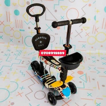 7 yaş: 5 in 1 Scooter😍 Bu transformer model, 1 yaşdan 7 yaşa qədər uşaqlar — 3