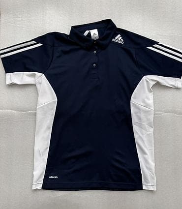 cins: Adidas polo köynək – Climalite - Model: qısaqol polo - Rəng: tünd göy — 2