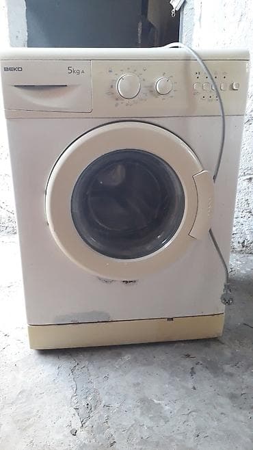 ev masin: Paltaryuyan maşın Beko, 5 kq, İşlənmiş, Avtomat, Qurutmasız, Ünvandan götürmə — 2