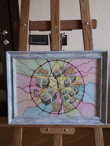 гобеленовые картины: Картины Холст.Акрил Гранаты 50×70,250 ман Африканка 60×75,250ман — 8