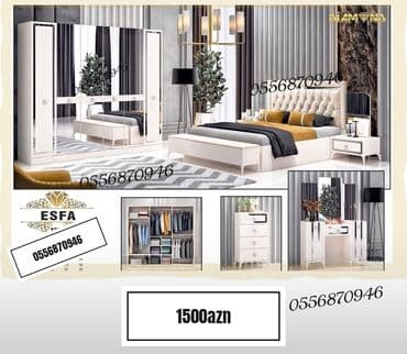 mətbəx masa dəsti: İkinəfərlik çarpayı, 2 tumba, Azərbaycan, Yeni — 22