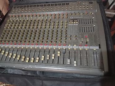 dreamstar master: Dynacord PowerMate 1600 – professional audio mikser pulti - 16 mono — 4