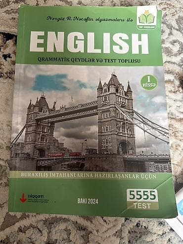 nergiz: **English – Qrammatik qeydlər və test toplusu, I hissə** Buraxılış — 1