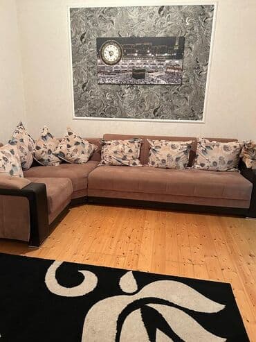 İşlənmiş, Künc divan, Divan, Bazalı, Açılan — 1