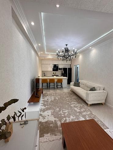 qara qarayev bina evi: Zığ qəs., 2 otaqlı, Yeni tikili, 55 kv. m — 1