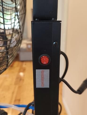 sekil ceken: MİST FAN – MFM‑S26 model - Tip: Su dumanlı (mist) ayaqlı fan - — 5