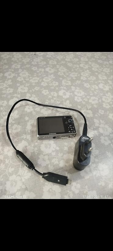 Fotokameralar: Samsung rəqəmsal fotoaparat + şarj cihazı və kabel videkamera - — 1