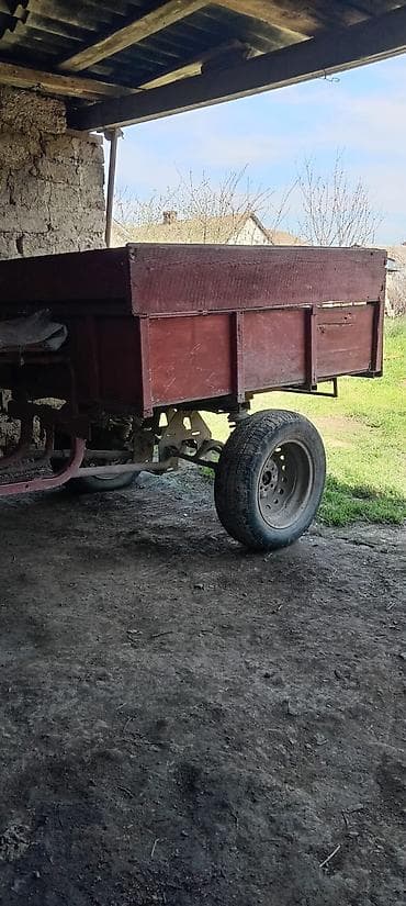 Сельско-хозяйственное оборудование: İkioxlu kənd təsərrüfatı qoşqusu - Ümumi təyinatlı qoşqu: ot, taxıl — 1