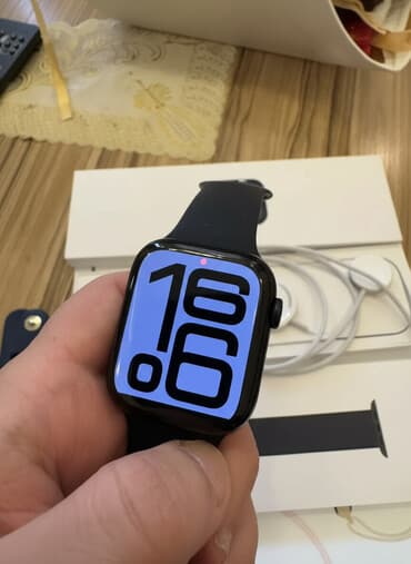 Yeni, Smart saat, Apple, Аnti-lost, rəng - Qara