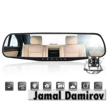 videoqeydiyyatcı: Videoqeydiyyatçı güzgü arxa kamera ilə. Зеркало-видеорегистратор с — 1