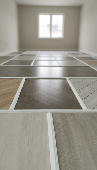 qonaq otagi oboylari: Laminat döşəmə panelləri – müxtəlif rəng və teksturalar - Seçimlər — 1