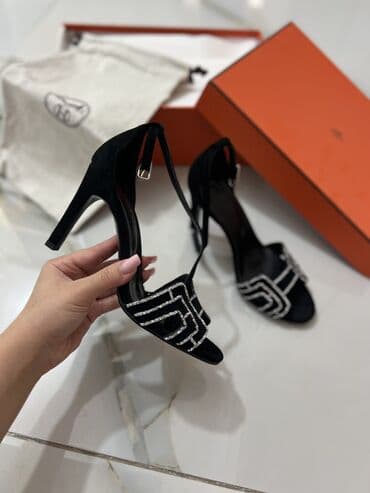 женские демисезонные замшевые ботфорты: Туфли, Размер: 37.5, цвет - Черный, Новый — 6