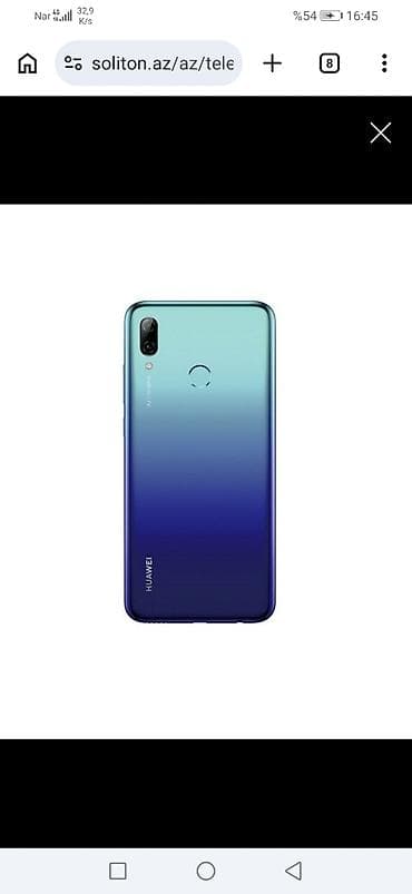 huawei matepad se 11: Huawei P Smart 2019, 64 GB, rəng - Mavi — 1