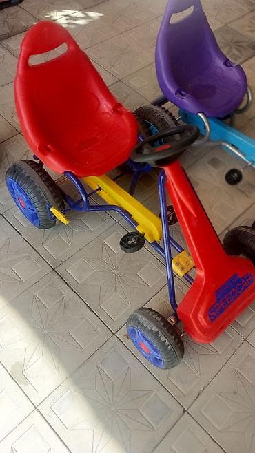 Velosipedlər: Uşaq pedallı gokartları – GTOYS 88 SPEEDCAR 2ededdir.1ay once alinib — 3