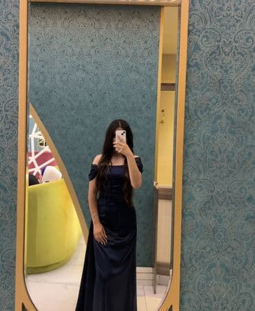 Ferrari: Tünd göy rəngli ziyafət donu ENDİRİM EDİLƏCƏK!!!! - Model — 3