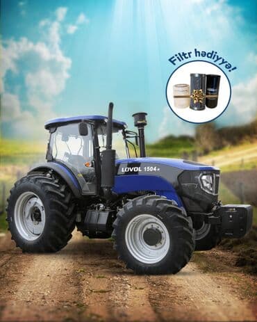 120 гидравличечесий углообжимной пресс для соединен: Lovol TR1504 (2025) İstehsalçı ölkə : ÇXR Mühərrikin növü  — 8