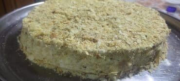 papci tortlari: Napoleon tortu. - Klassik çoxqatlı “Napoleon”: nazik qat-qat xəmir — 4