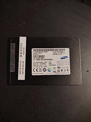ps4 hard disk: Daxili SSD disk Samsung, 256 GB, 2.5" — 1