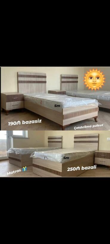 ev gülleri ve adları: Yeni, Təknəfərlik çarpayı — 1