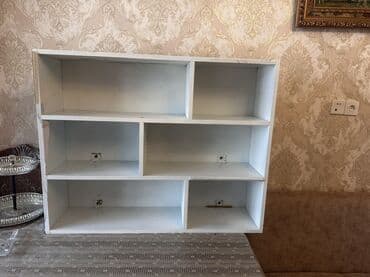 metbex refi: Kitab rəfi, Düz — 1