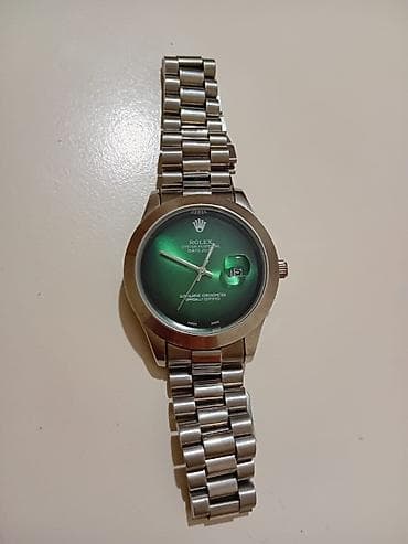 Qol saatı, Rolex, rəng - Yaşıl — 1