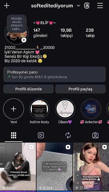 PS2 & PS1 (Sony PlayStation 2 & 1): Instagram hesabı satılır Sehifenin adı: softeditediyorum Artıq — 1