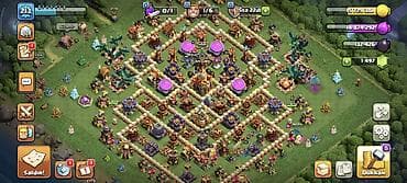 keratin e: Clash of Clans hesabı – inkişaf etmiş əsas kənd və inşaatçı bazası — 1