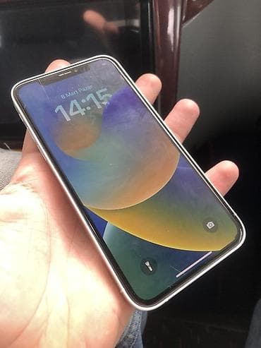 iphone almaq: IPhone X, 64 GB, Ağ, Face ID — 1