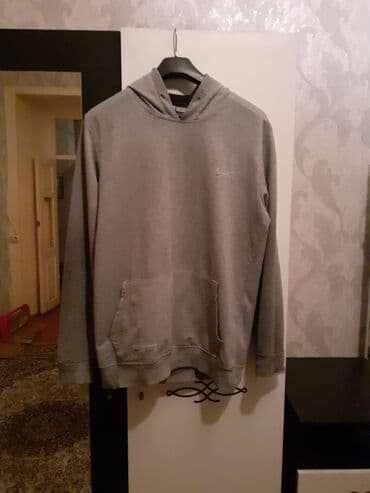 сколько стоит лом золота в баку: Мужская толстовка, Nike, XL, цвет - Серый — 1