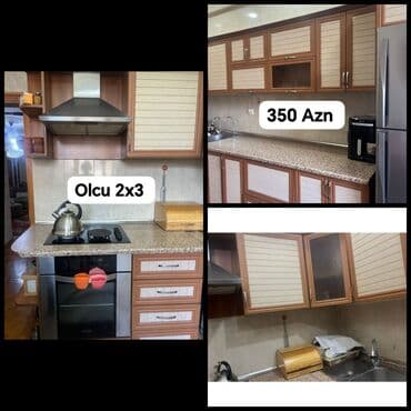 Metbext mebeli satilir. *Uzerinde qaz moyka aspirator verilir.* Unvan