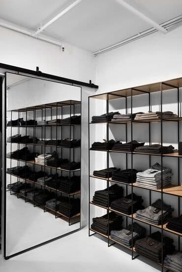 открытая вешалка для одежды: Açıq dolab vitrini, Yeni, Pulsuz çatdırılma — 4