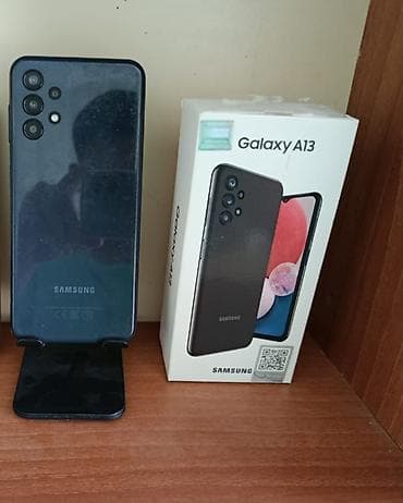 iphone 13 pro gence: Samsung Galaxy A13, 128 GB, rəng - Boz, Face ID — 3