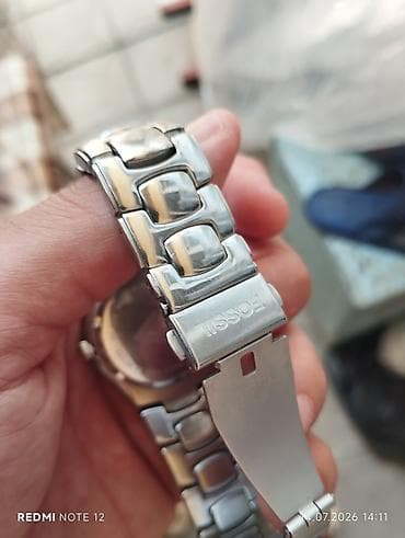 sensor saatlar: Yeni, Qol saatı, Fossil, rəng - Gümüşü — 4