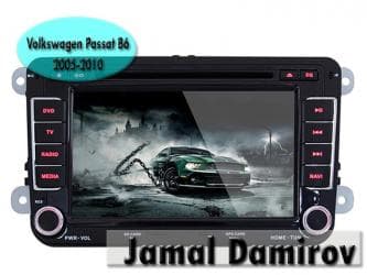 monitor volkswagen: Volkswagen passat b6 2005-2010 üçün dvd- monitor. Dvd- монитор для — 1