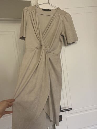 красивые платья на прокат в баку: Zara brendine mexsus don, ideal veziyyetde, yarim saatlıq geyinilib, M — 1