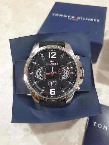 Qol saatı, Tommy Hilfiger, rəng - Qara — 4