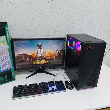 Masaüstü kompüterlər və iş stansiyaları: Oyun üçün Kompüter "DDR4 Core i5 7500 8GB Ram GTX1650 4GB 128GB — 5