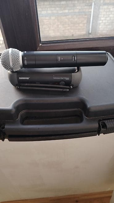 karaoke mikrofon bluetooth: Shure PGX Wireless vokal sistemi - Mikrofon: Shure PGX2 əl tipli — 2
