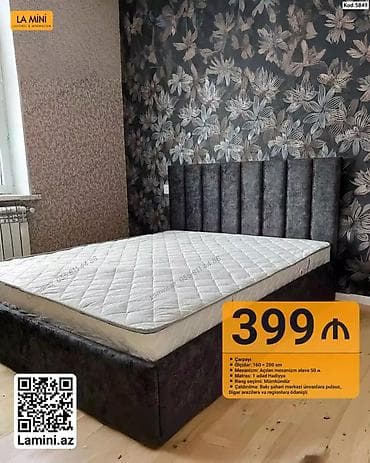 LA MİNİ – Çarpayı (Kod: 5849) - Ölçülər: 160 × 200 sm - Başlıq