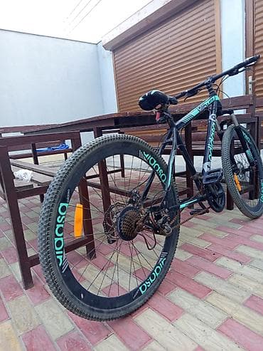 MTB tipli şəhər/dağ velosipedi Adidas brendi - Geniş dişli, qalın
