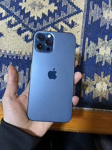 IPhone 12 Pro Max, 256 GB, Sierra Blue, Face ID