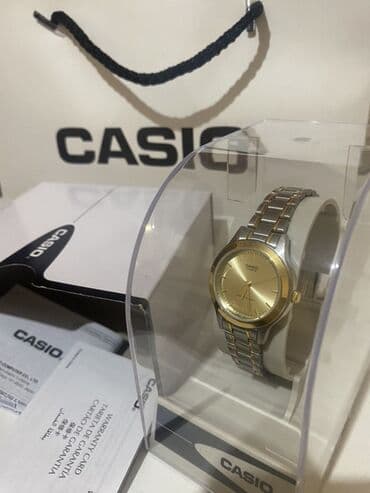 Qol saatları: Qol saatı, Casio, rəng - Qızılı — 1