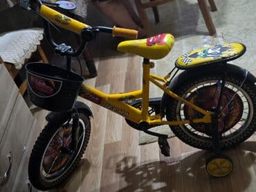 yığılan velosipedlər: İşlənmiş Dörd təkərli Uşaq velosipedi Desna, 14", Ünvandan götürmə, Pulsuz çatdırılma, Ödənişli çatdırılma — 1