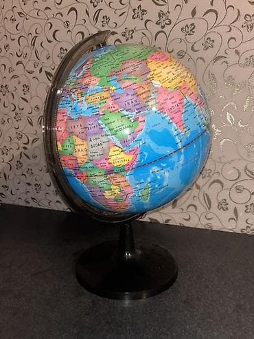 Dünya qlobusu – stolüstü model Yeni kimidir, 45 azn-ə alınıb. - lalafo.az -da Dünya qlobusu – stolüstü model Yeni kimidir, 45 azn-ə alınıb. -
