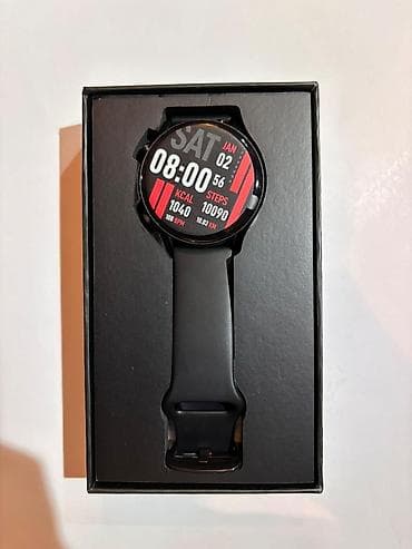 Smart saatlar: Smart saat, Sensor ekran, rəng - Qara — 1