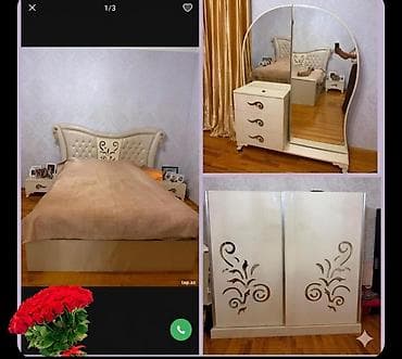 tum: İkinəfərlik çarpayı, Dolab, Termo, 2 tumba, İşlənmiş — 1