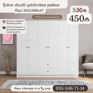 skafi: Dolab Sifarisle hazırlanır. ⚜️ İstehsaldan satiş, otağınıza uygun — 1