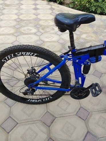 yığılan velosipedlər: İşlənmiş Dağ velosipedi Stels, 29", sürətlərin sayı: 7 — 4